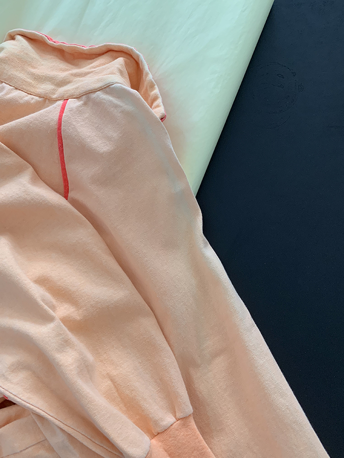 90's "Chaps by Ralph Lauren" half zip up Sweatshirt 복제