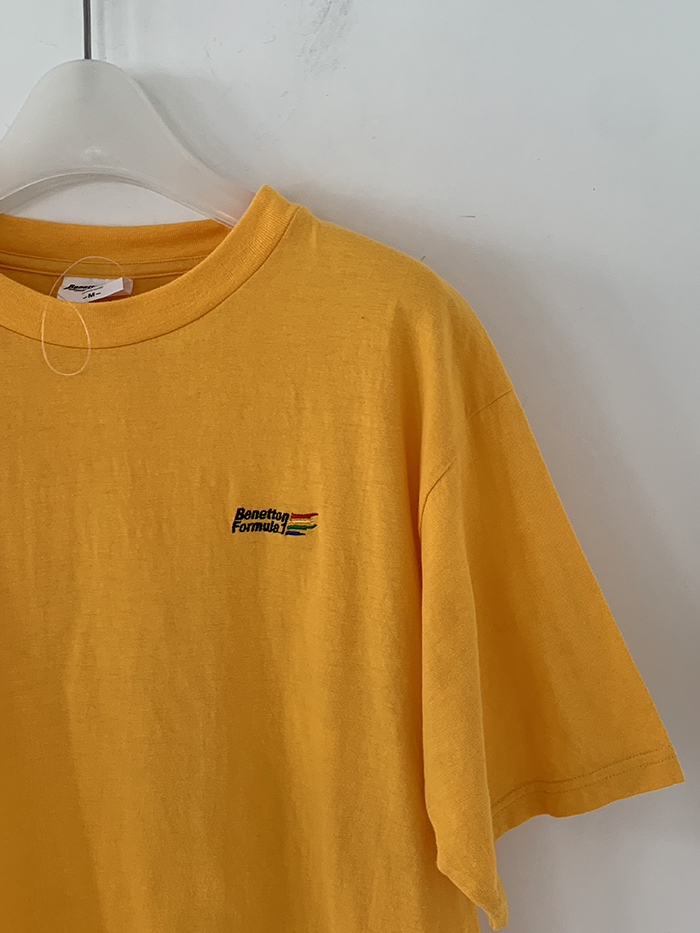 80's "United Colors of Benetton" tie-dye T-shirt 복제