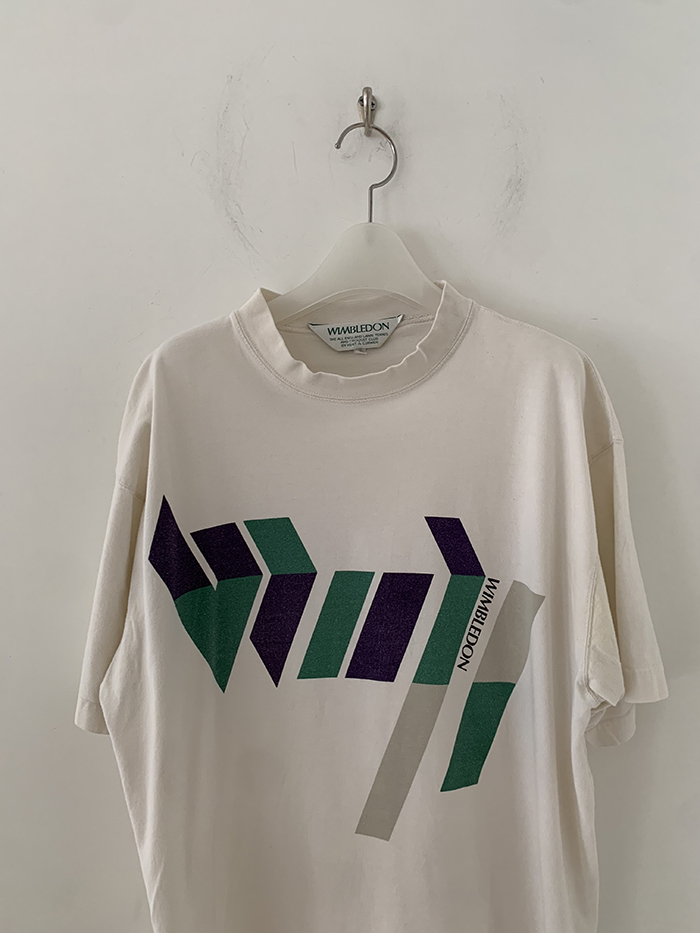 80's "Wimbledon" England T-shirt