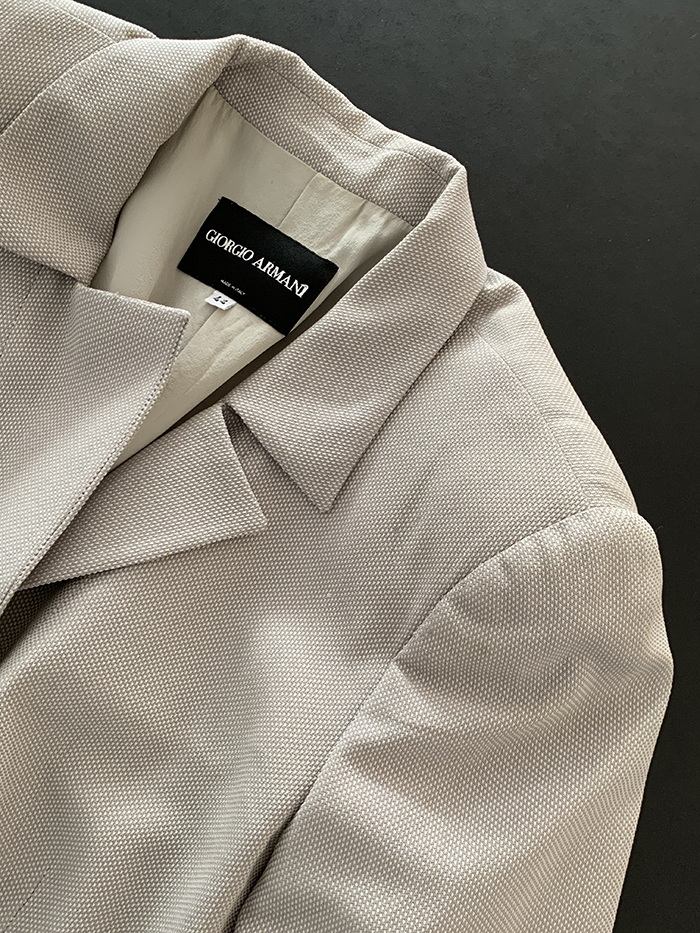 90's "Giorgio Armani" Three buttons wool Jacket 복제