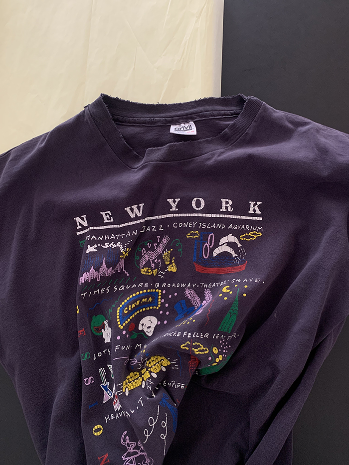80's "NEW YORK" USA T-shirt