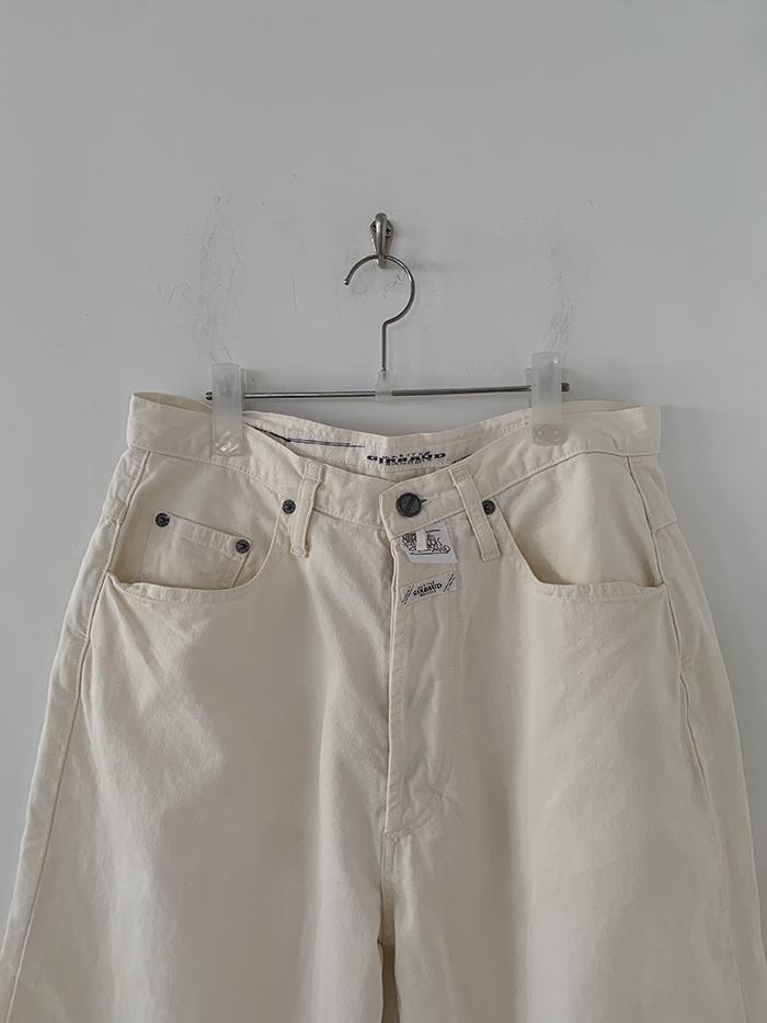 90's "Marithe Francois Girbaud" Virgin Wool Shorts 복제