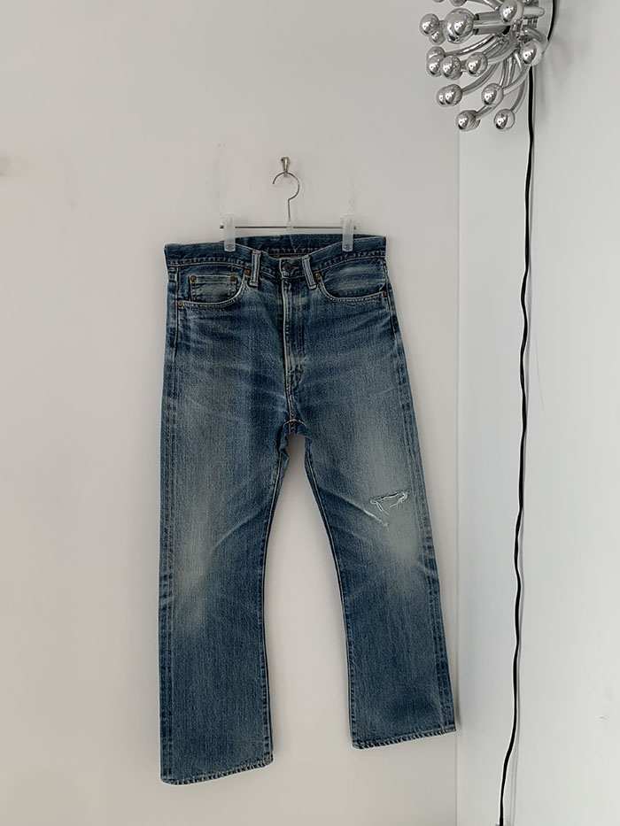 90's "HYSTERIC GLAMOUR" Bootcut Denim 복제