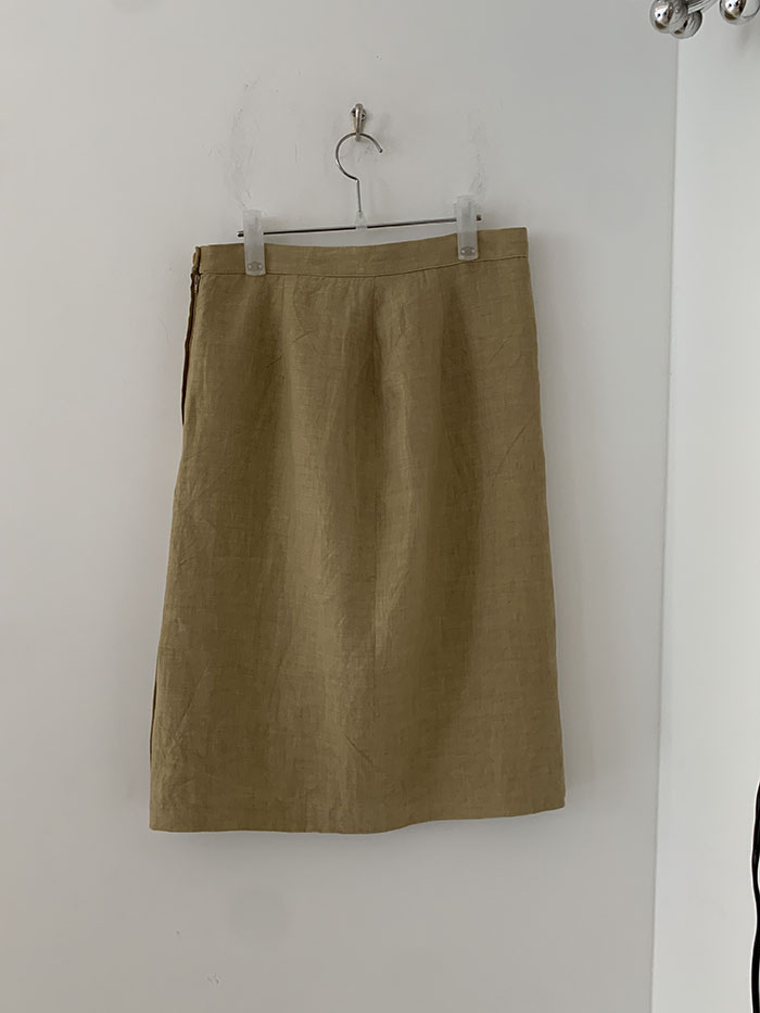 00's "Giorgio Armani" Black Skirt 복제