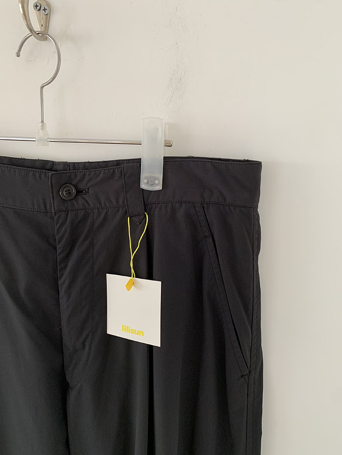 80's "ISSEY MIYAKE" side zip wide Pants (Archive)