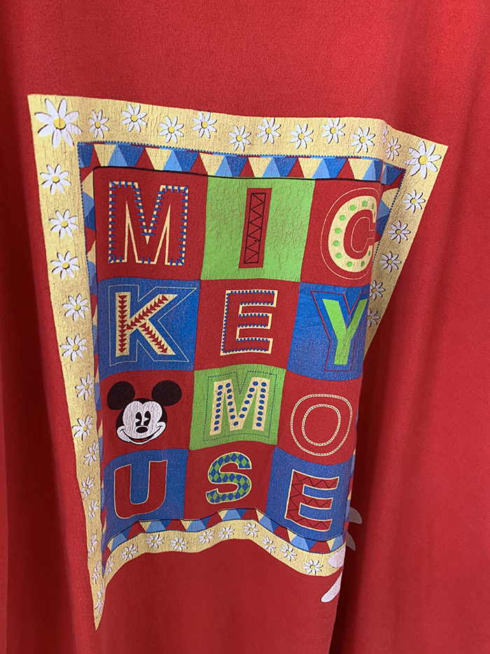 80's "Mickey" USA T-shirt