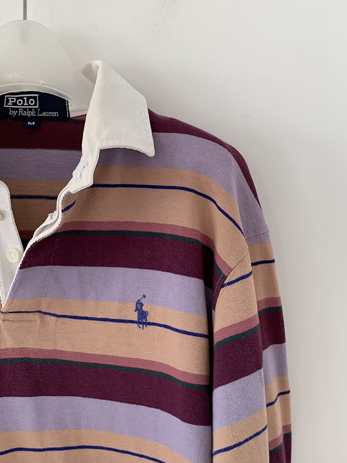 00's "Polo Ralph Lauren Rugby" Pique Shirt 복제