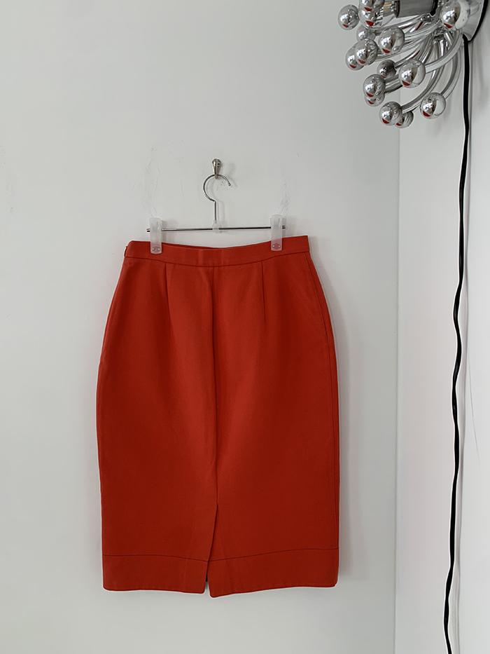 00's "Prada" cotton Skirt