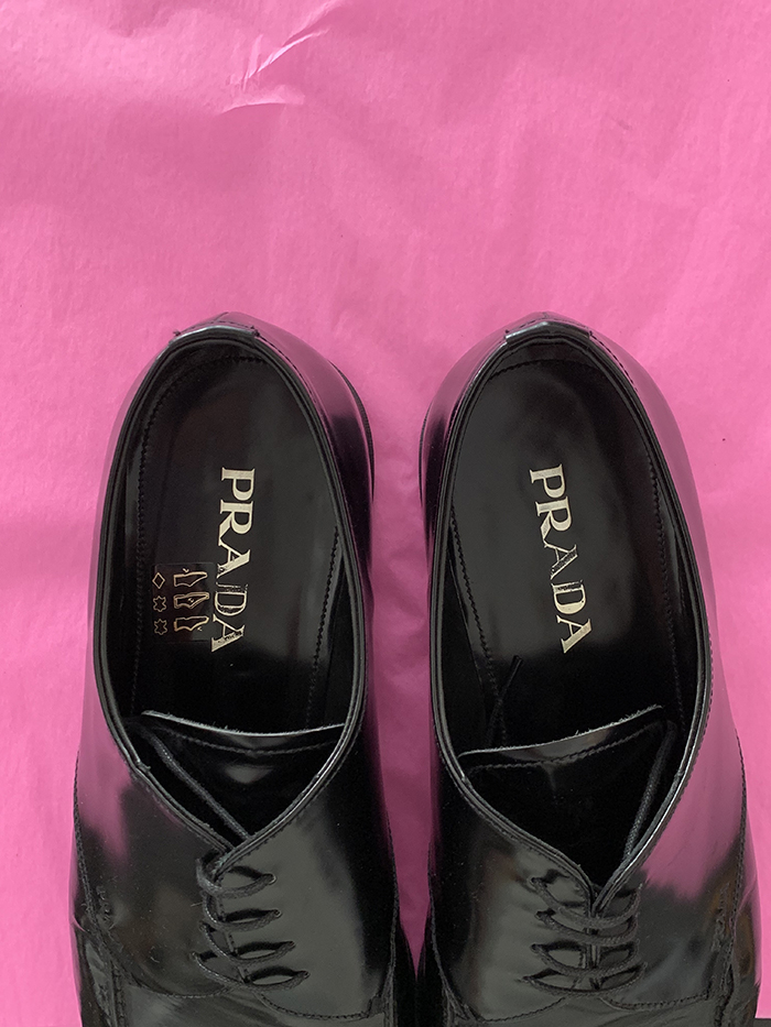 00's "PRADA" Derby Shoes 복제