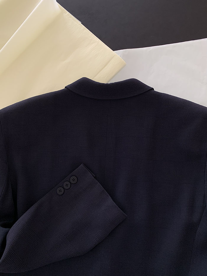 00's "Giorgio Armani" Three buttons Linen Jacket 복제