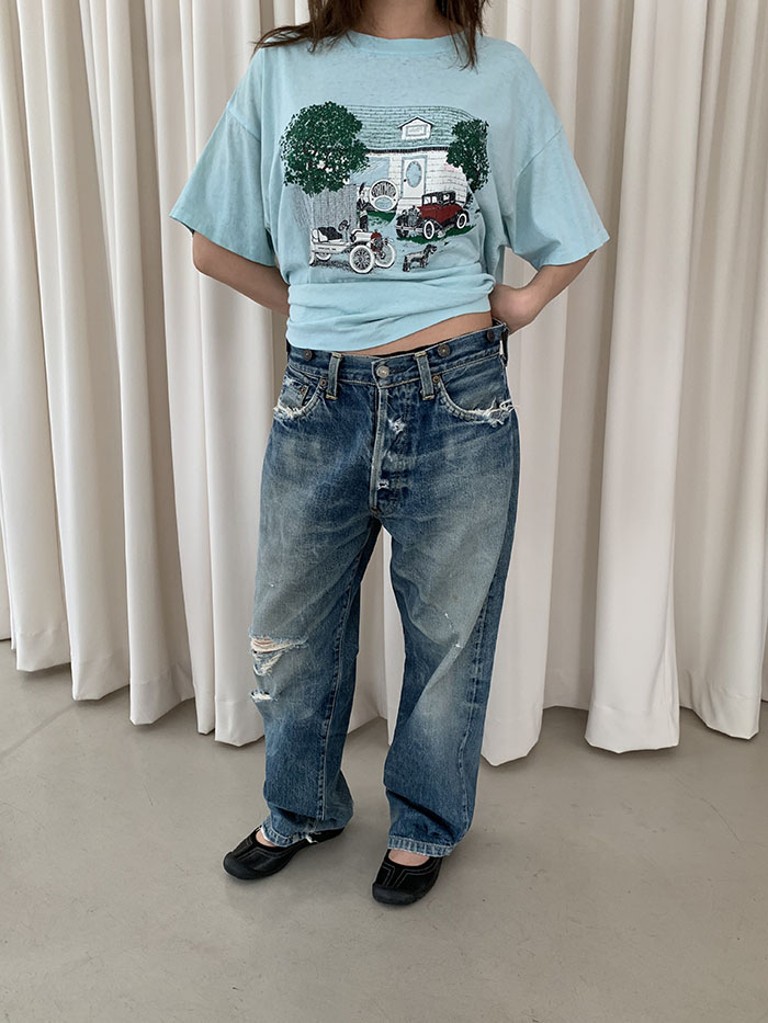90's Evisu - size 28-29 (classic boot cut) 복제 복제