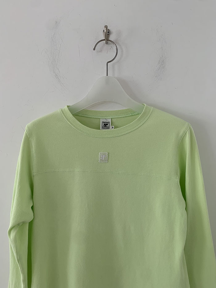 (Deadstock) 90's "Courreges" cotton T-shirt 복제