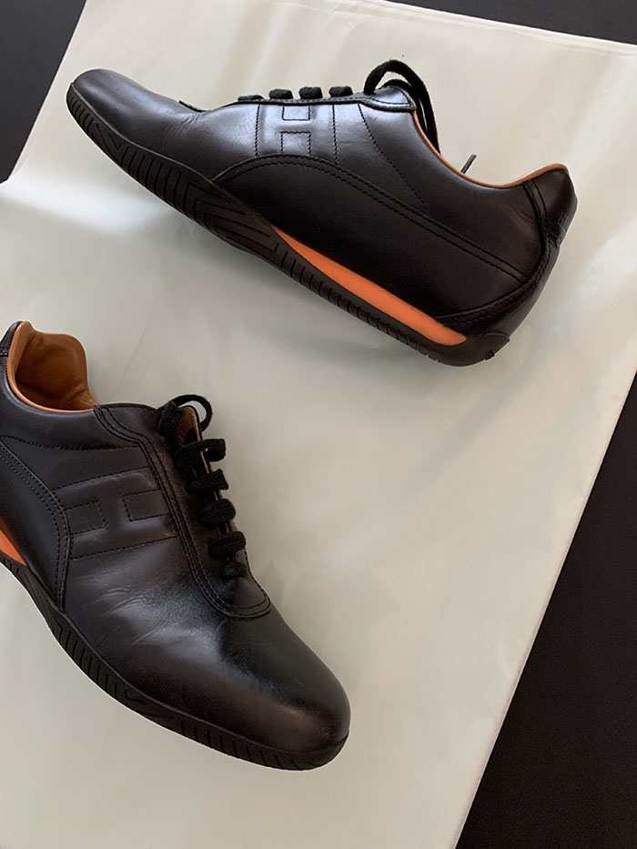 s "Hermes" Archive Leather Shoes (Rare color) 복제