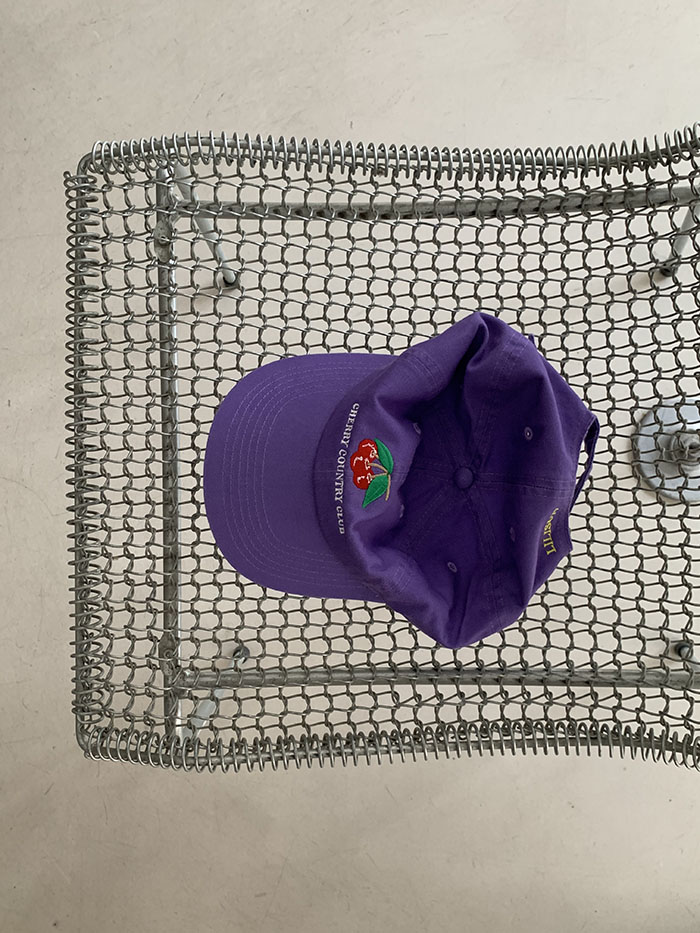 (new product) "Cherry Country Club" Cap (Lavender)