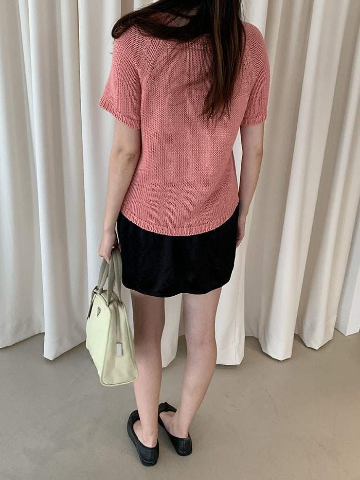 S MaxMara Linen Reglan Knit 복제