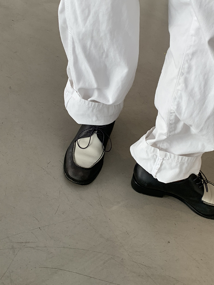 00's "PRADA" shoes / 착샷만 추가된 상태