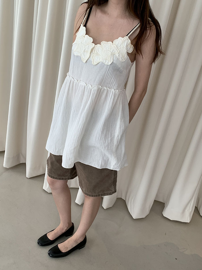 90's "Chloe" Cotton Top 복제
