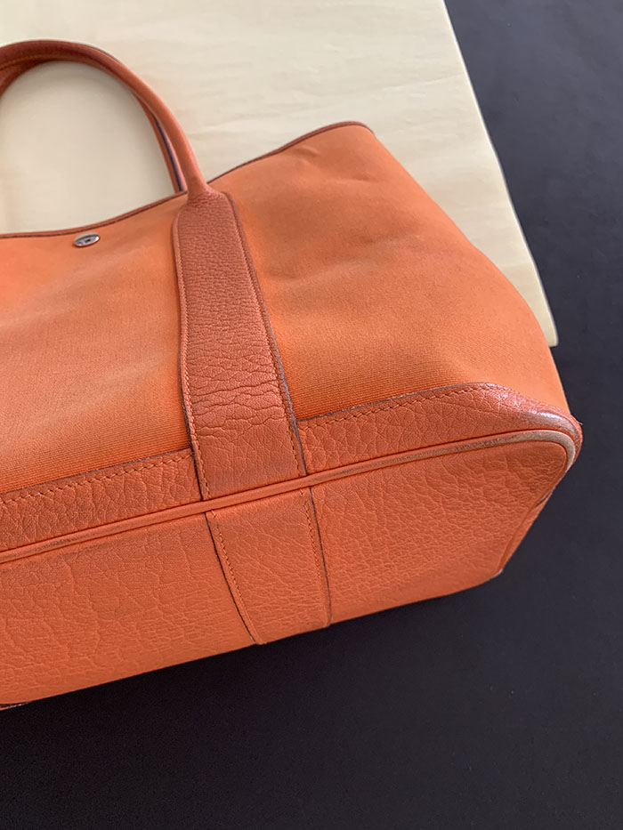 00's Vintage "Hermes" Garden Party Bag