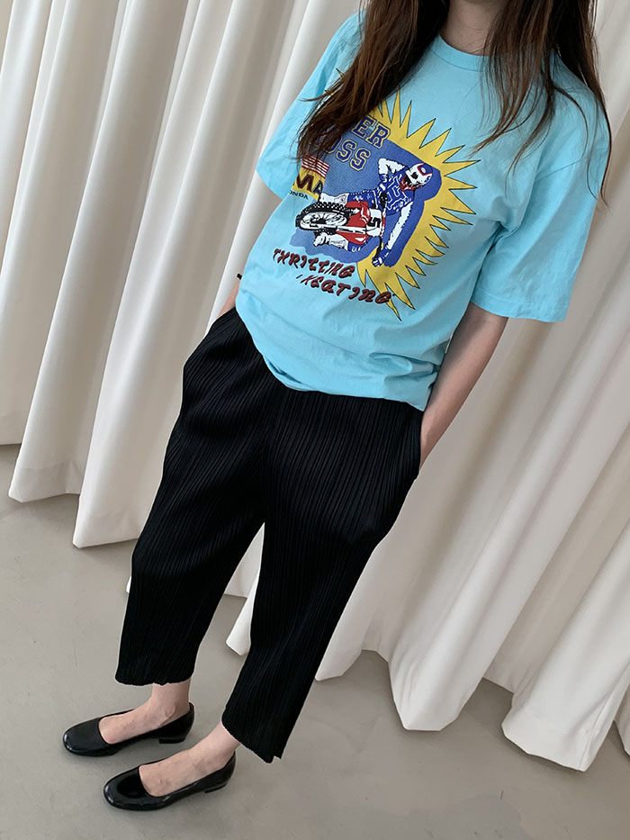 80's "ISSEY MIYAKE" PLEATS Pintuck Pants 복제
