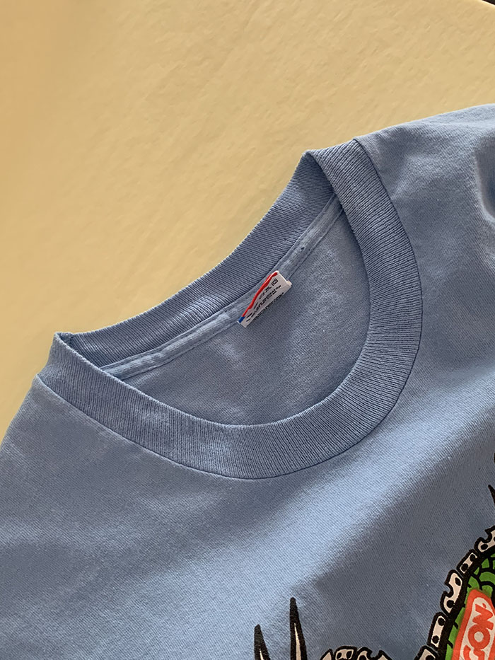 90's "RAIL ROAD" USA T-shirt 복제