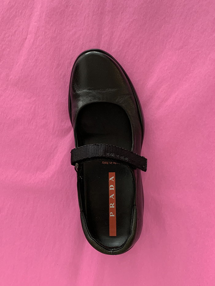 (Deadstock) 00's "PRADA" sandal shoes 복제