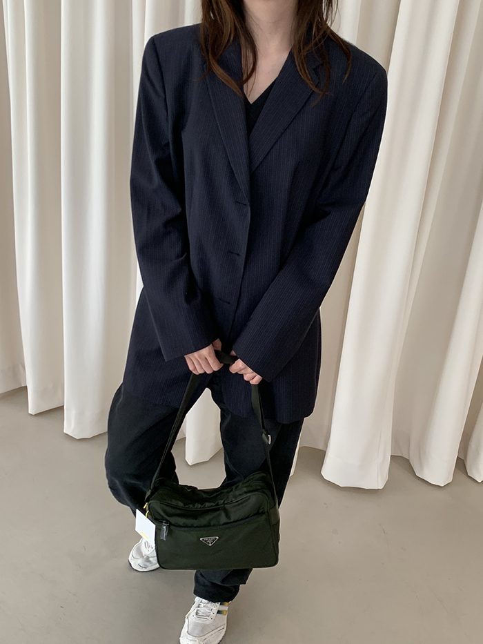 90's "Giorgio Armani" Three buttons wool Jacket