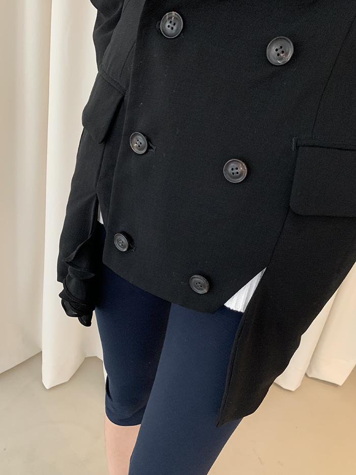 90's "Y's for Living by Yohji Yamamoto" hemp Jacket 복제