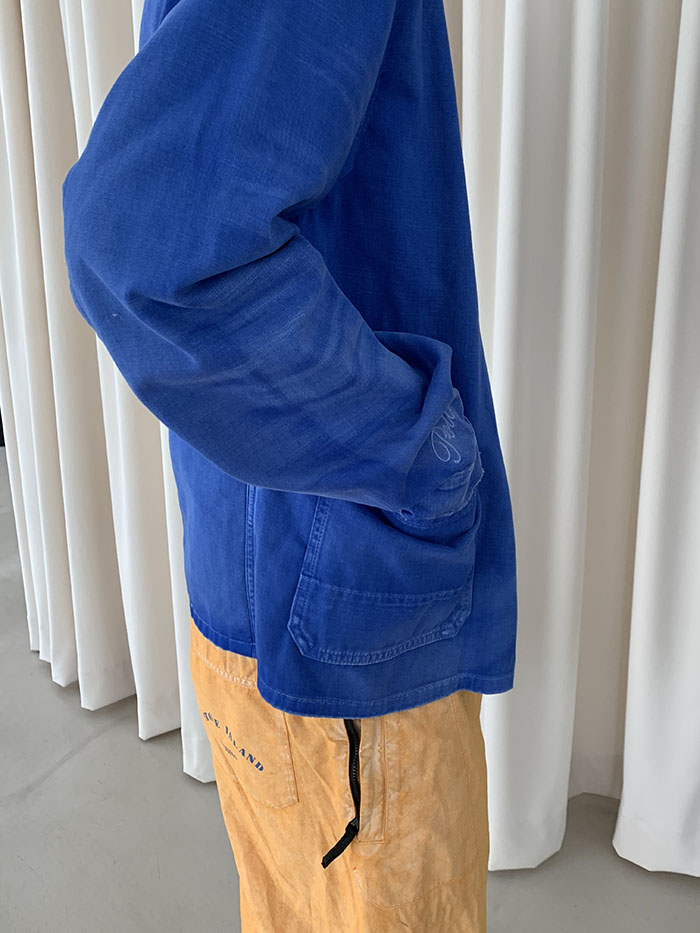 00's "Polo Ralph Lauren" cotton x linen Military Coat 복제