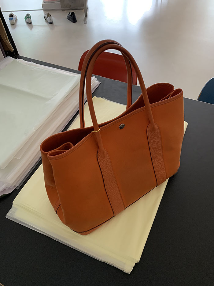 00's Vintage "Hermes" Garden Party Bag