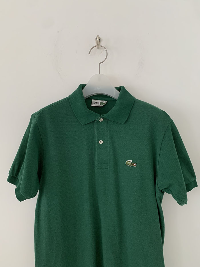 80's "Lacoste" USA Cotton Pique Shirt 복제 복제