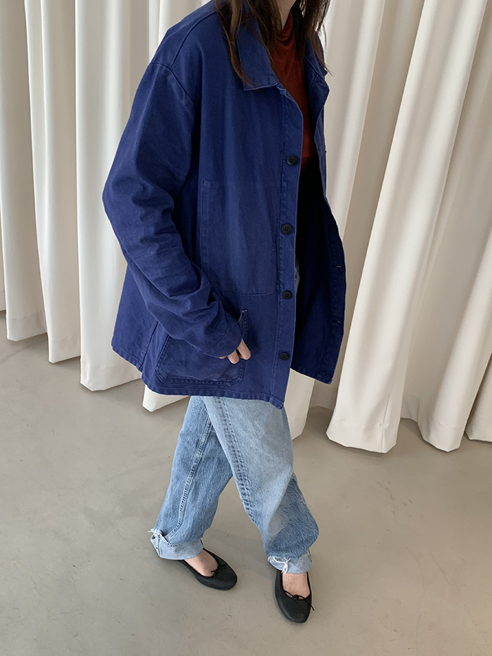 70's Vintage French Work Jacket 복제 복제