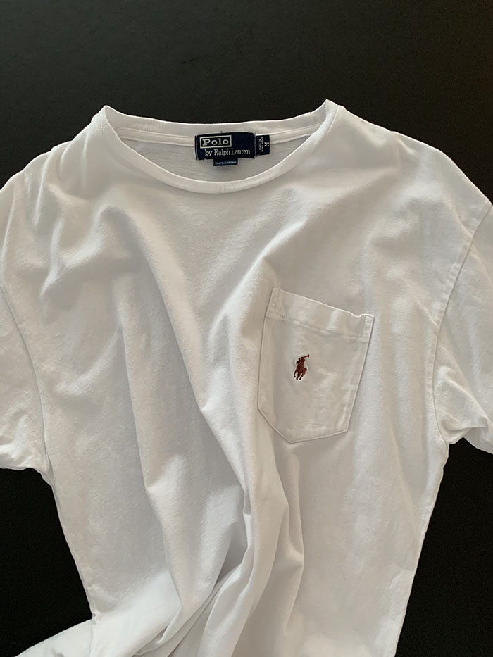 90's "Polo Ralph Lauren USA" Pique Shirt 복제