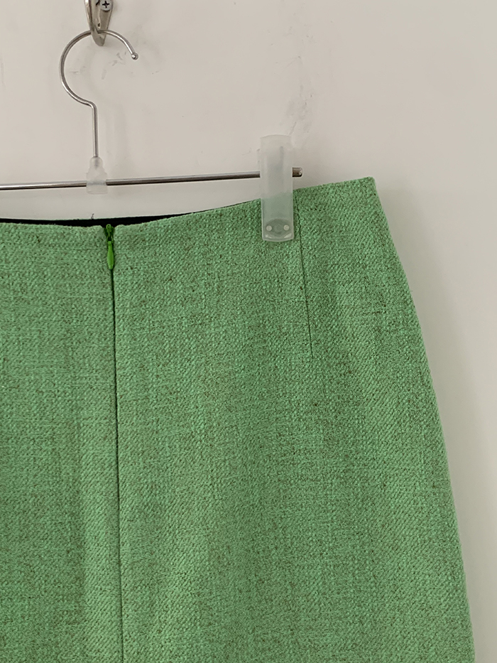 00's "JIL SANDER" wool check Skirt 복제