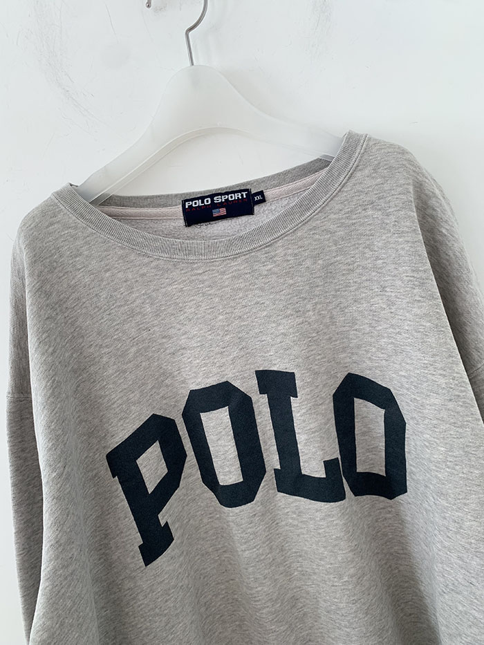 80's "Polo Ralph Lauren Italy "Italy Sweatshirt (Rare Design) 복제