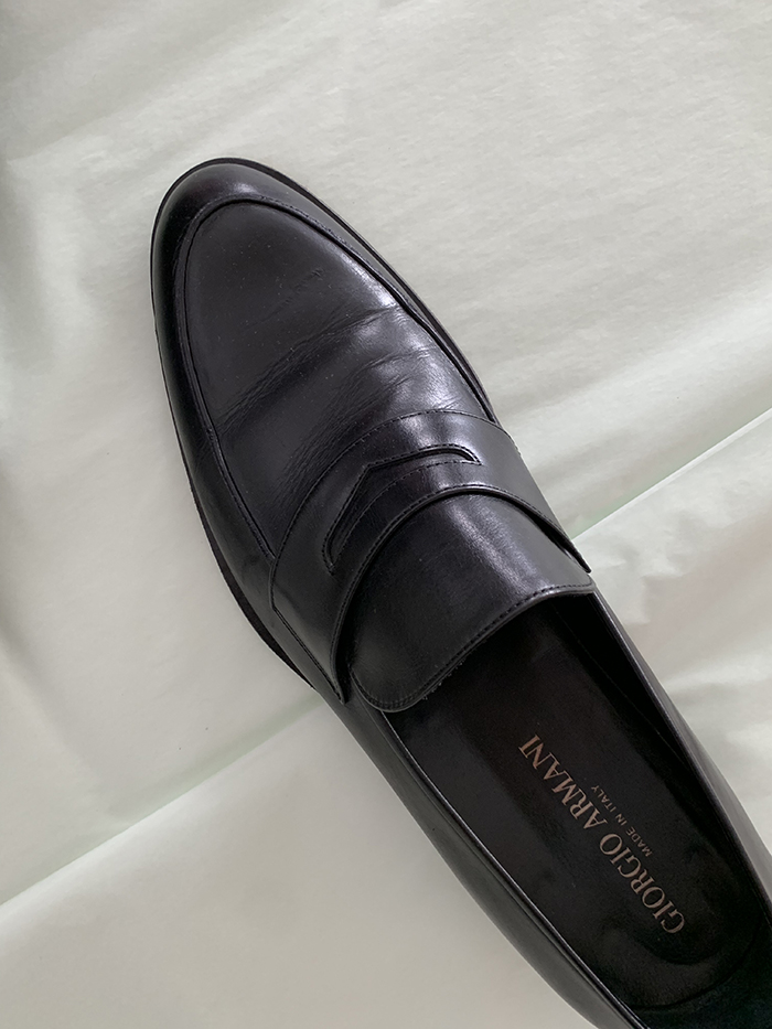 00s "Giorgio Armani" Loafer Shoes