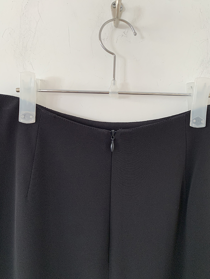 00's "Giorgio Armani" Black Skirt 복제