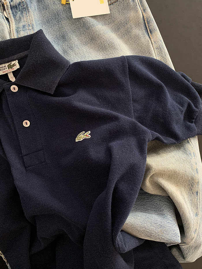 00's "Lacoste" Cotton Pique Shirt 복제