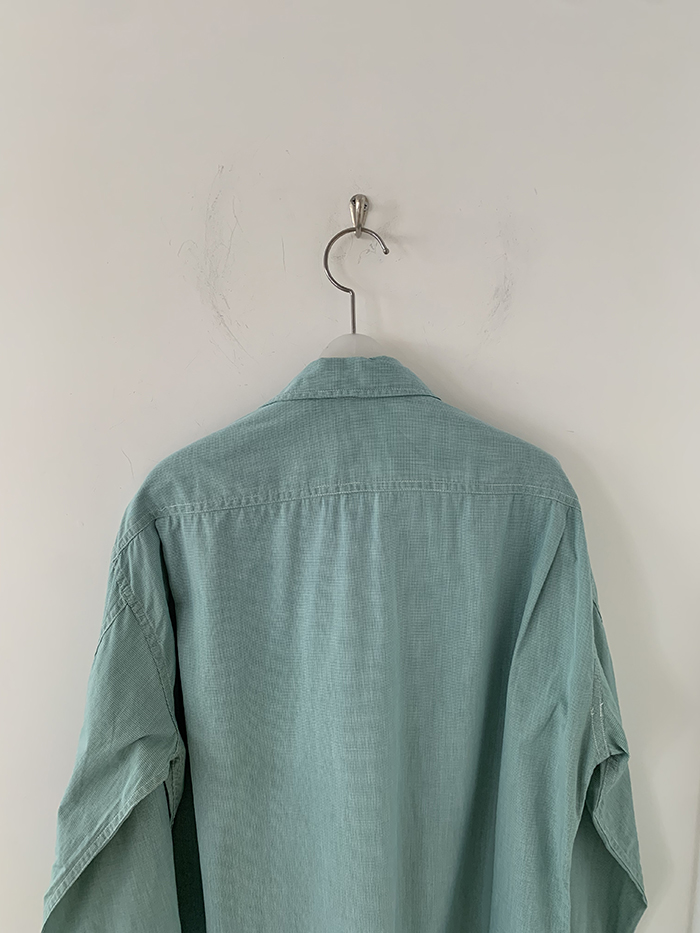 80's "WORK SHOP by Yohji Yamamoto" cotton pocket Shirt
