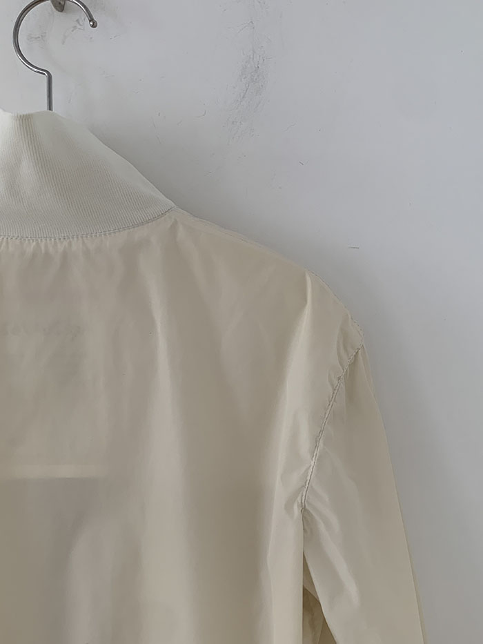 90's "PRADA" nylon zip up collar Jacket 복제