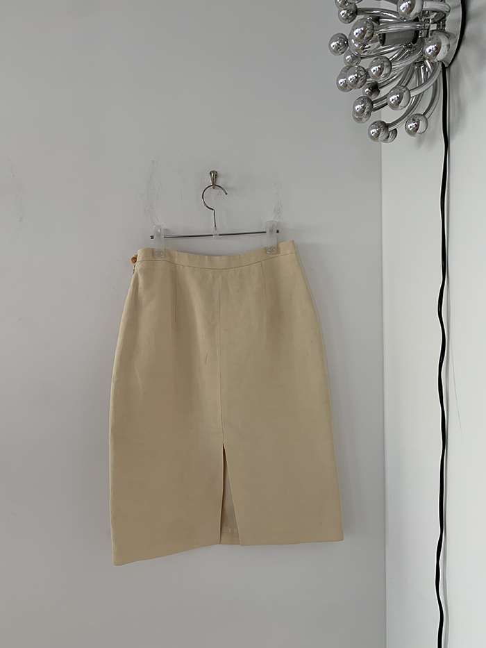 00's "Giorgio Armani" Black Skirt 복제
