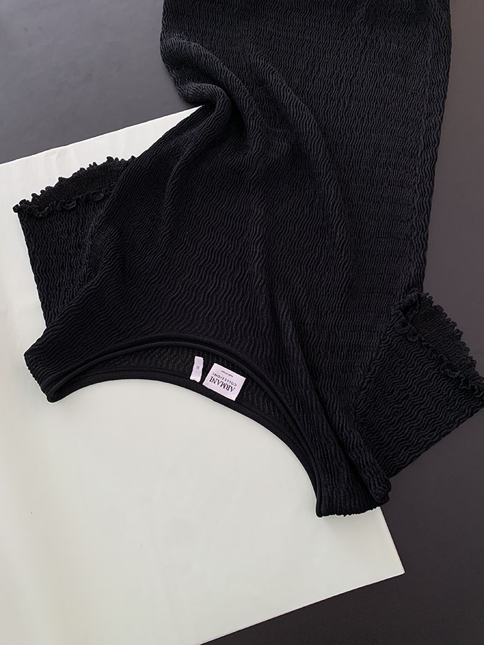 00's "Armani Collezioni" Round Knit 복제