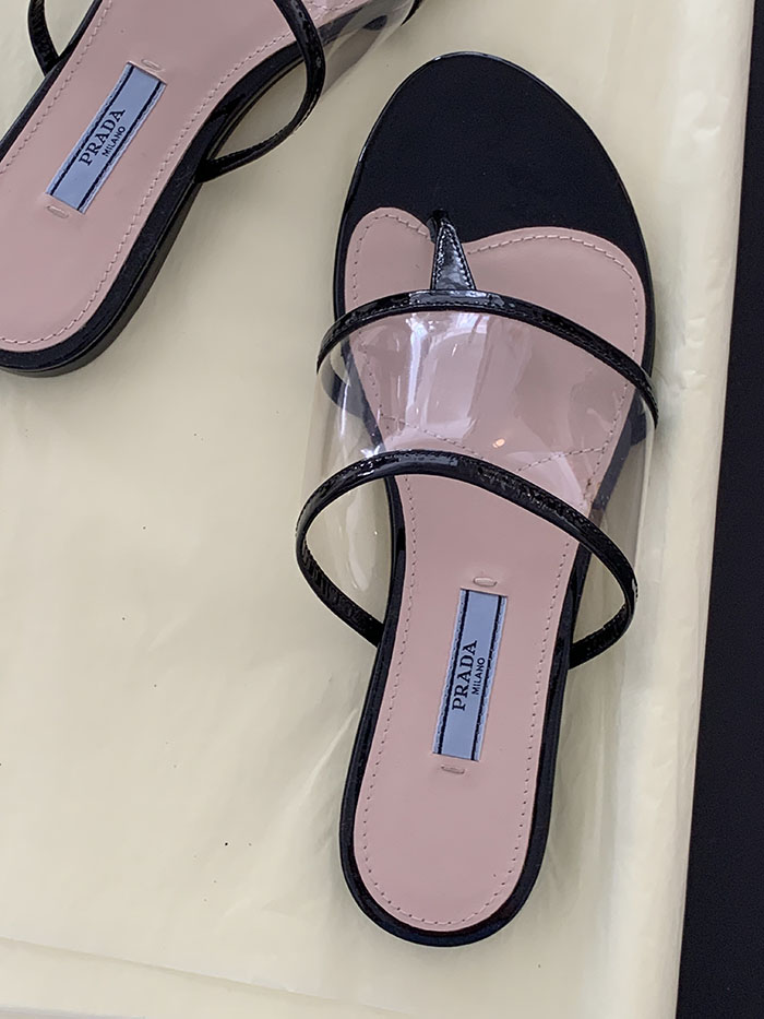 (Deadstock) 00's "PRADA Sport" Flip Flops Shoes 복제