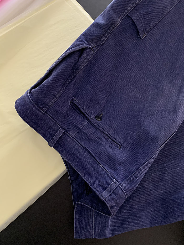 70's Vintage French Work Pants by Adolphe Lafont 복제