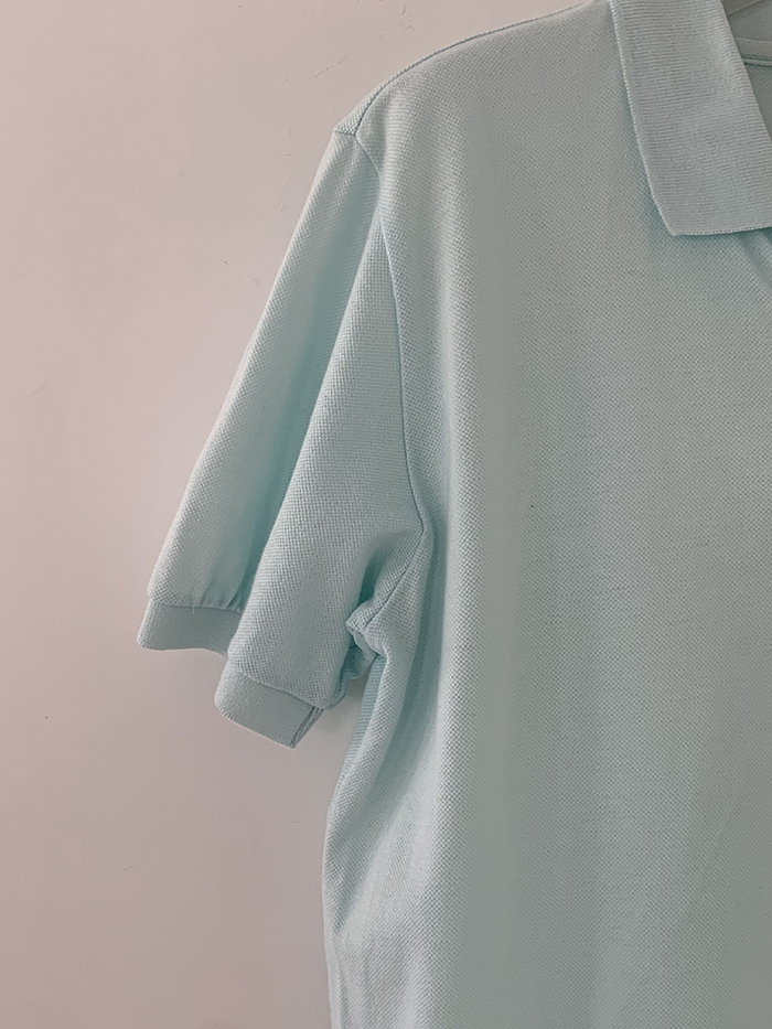 90's "Courreges" Cotton Pique Knit 복제