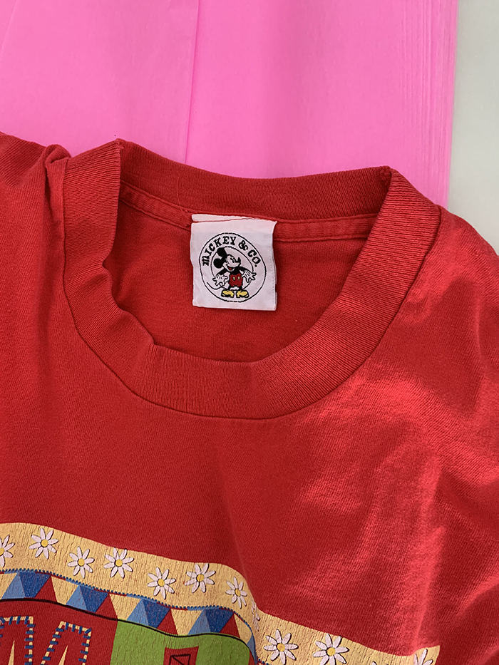 80's "Mickey" USA T-shirt