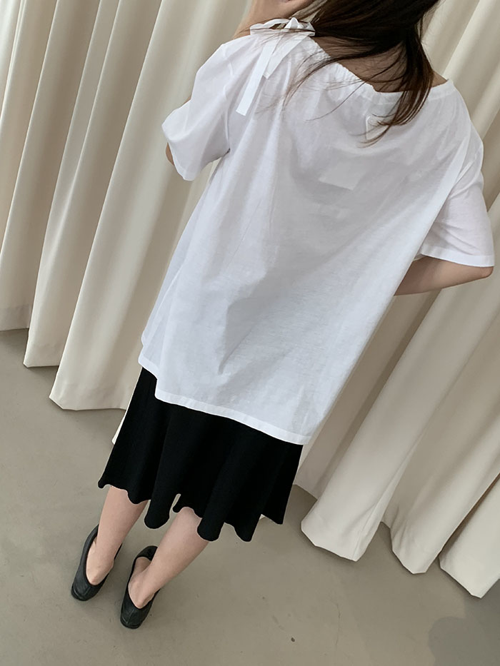 2011's "PRADA" Cotton Blouse Top 복제 복제