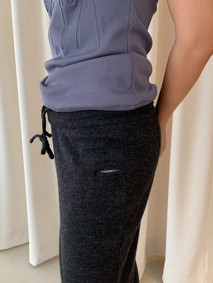"Y's by Yohji Yamamoto" alpaca wool pants 복제