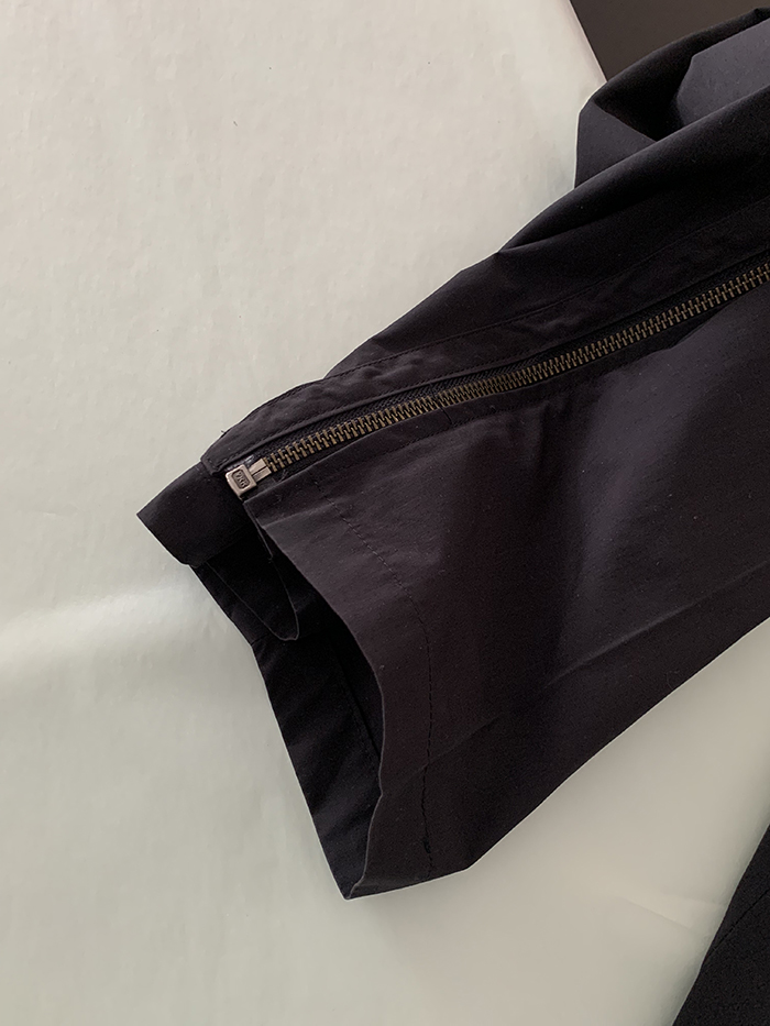 80's "ISSEY MIYAKE" side zip wide Pants (Archive)