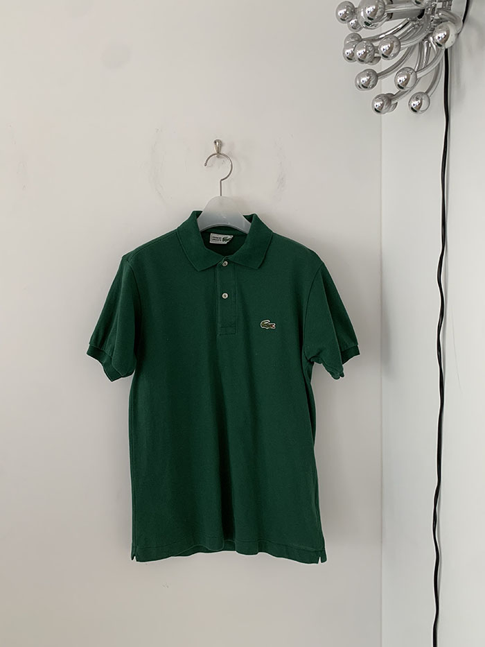 80's "Lacoste" USA Cotton Pique Shirt 복제 복제