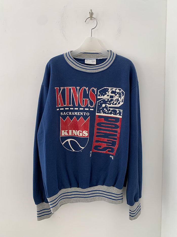 80's "Sacramento Kings" 50/50 USA Sweatshirt 복제